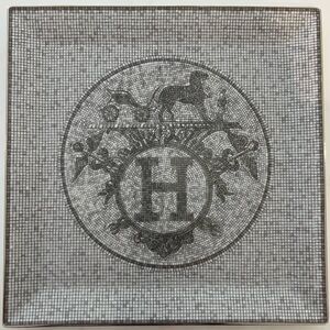 Hermes Mosaic Square Plate